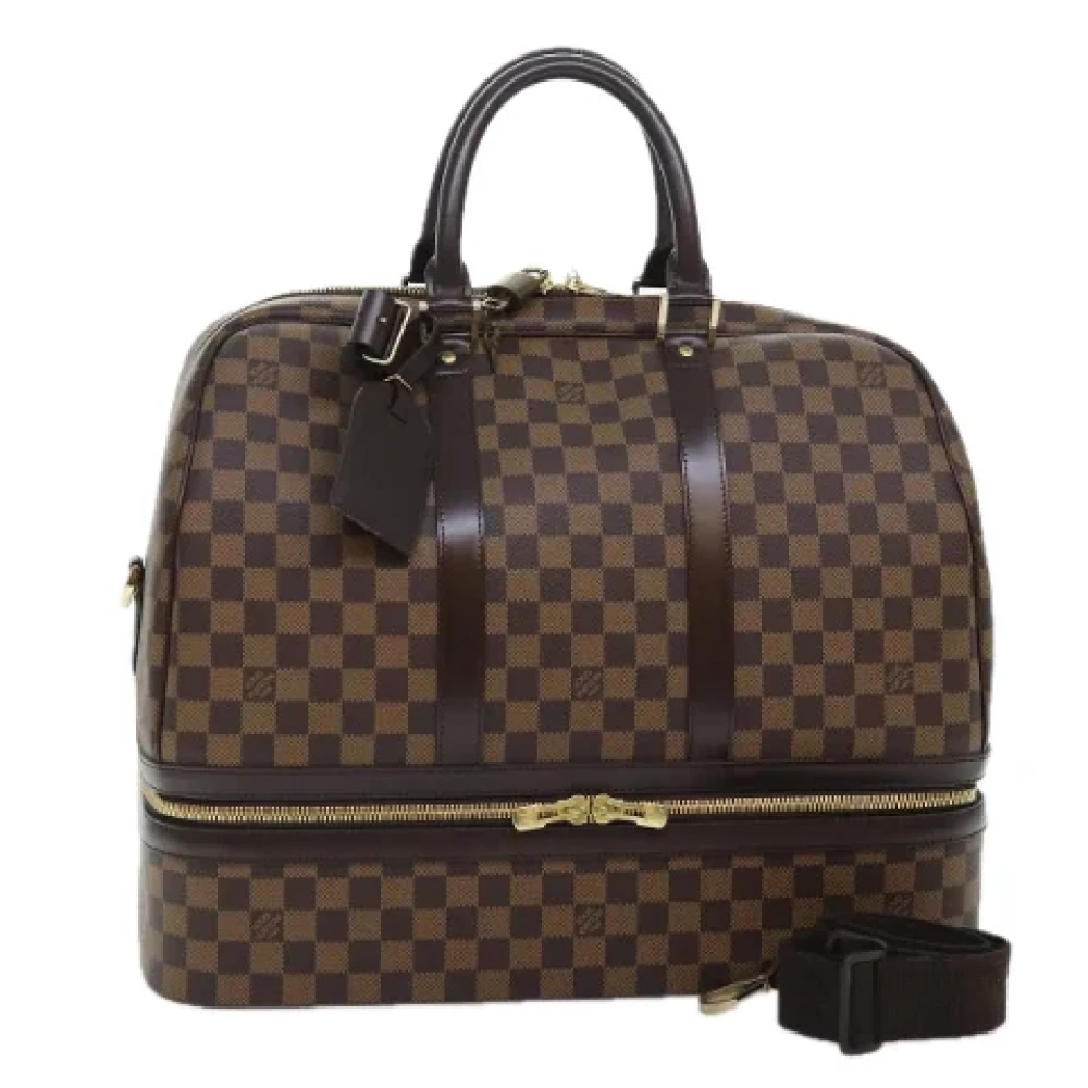 Louis Vuitton Vintage Pre-owned Canvas travel-bags Brown Dames