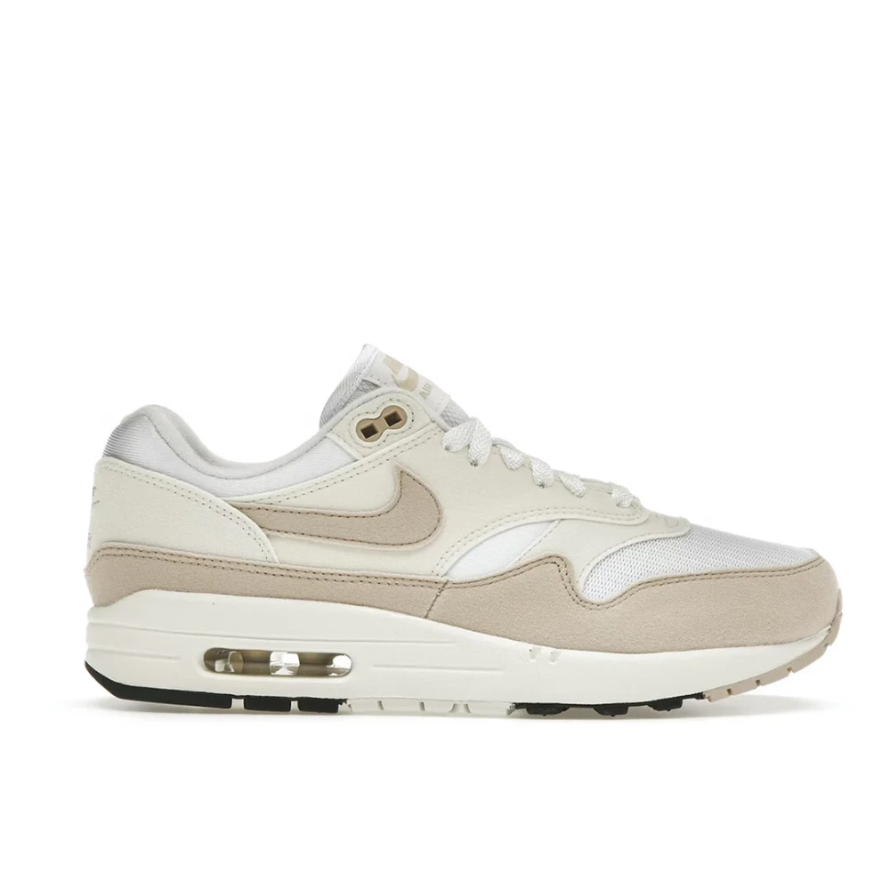 Nike Pale Ivory Air Max 1 Sneakers White, Herr