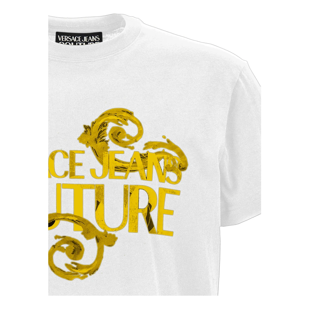 Versace Jeans Couture Stijlvolle T-shirts en Polos White Heren