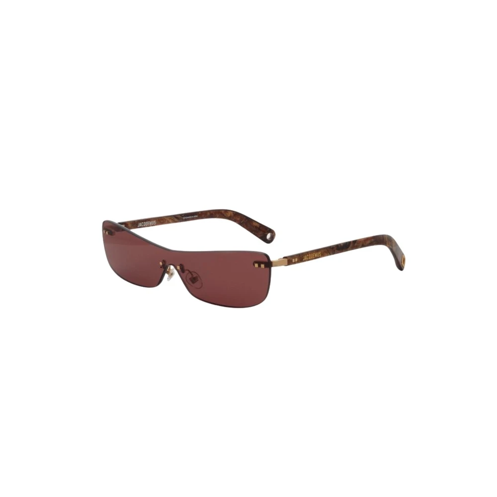 Jacquemus Men's Brown Stylish Uv Protection Sunglasses