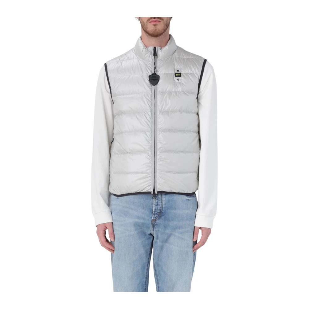 Blauer - Jackets > Vests - Gray - Blauer - Modalova