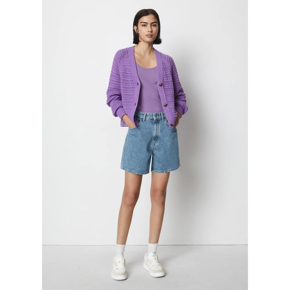 Marc O'Polo DfC Cardigan regular Purple Dames