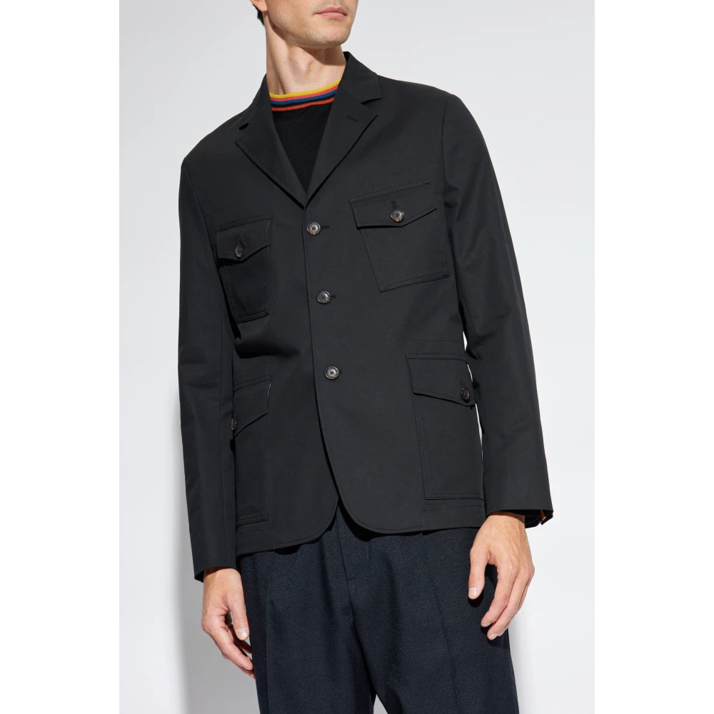 Paul Smith Jas met zakken Black Heren