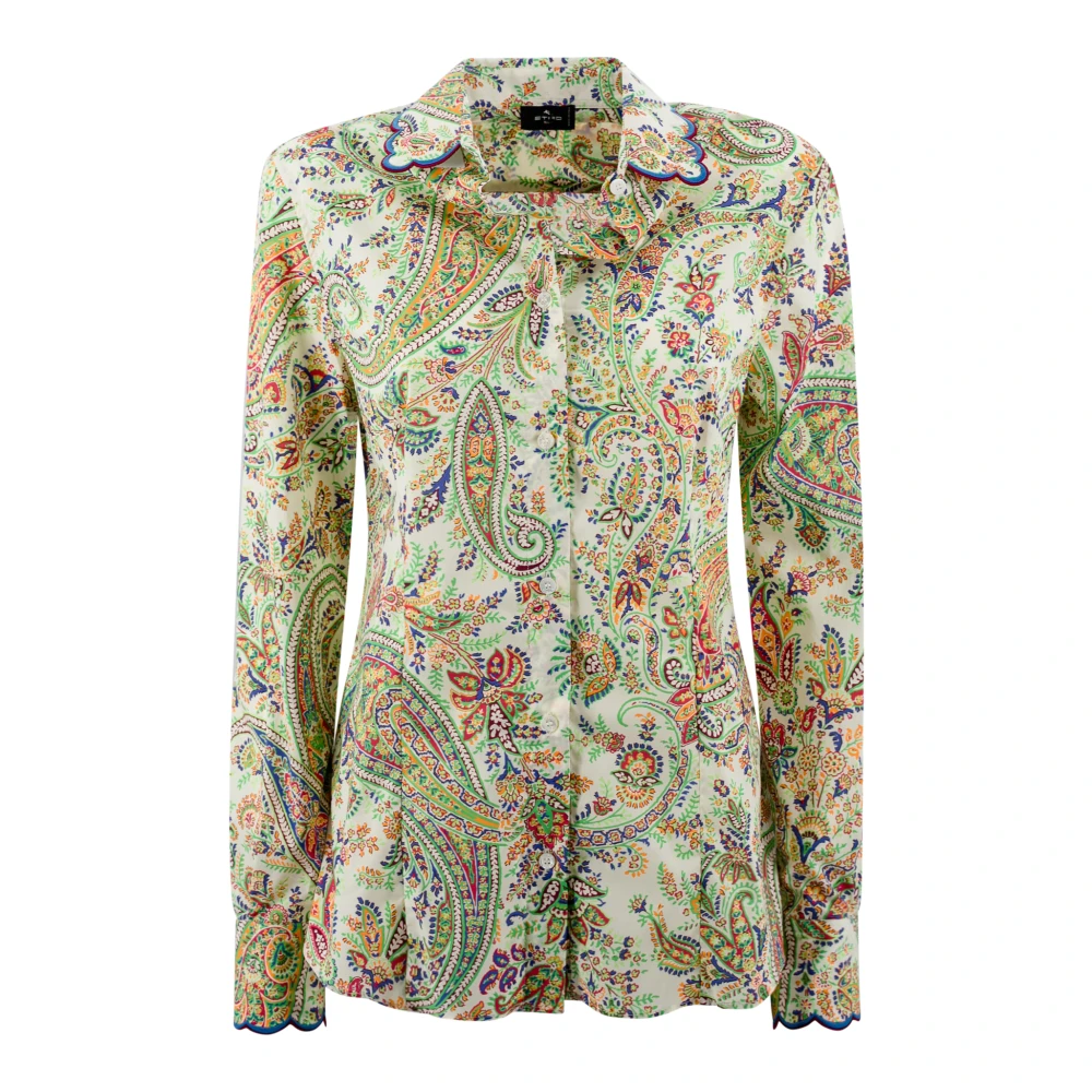 ETRO Bloemenprint Slouchy Shirt Multicolor Dames