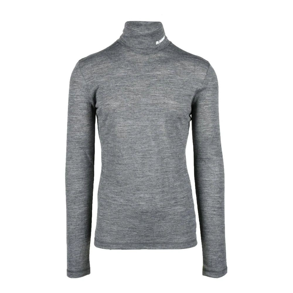 Jil Sander Stijlvolle wollen blend trui Gray Heren