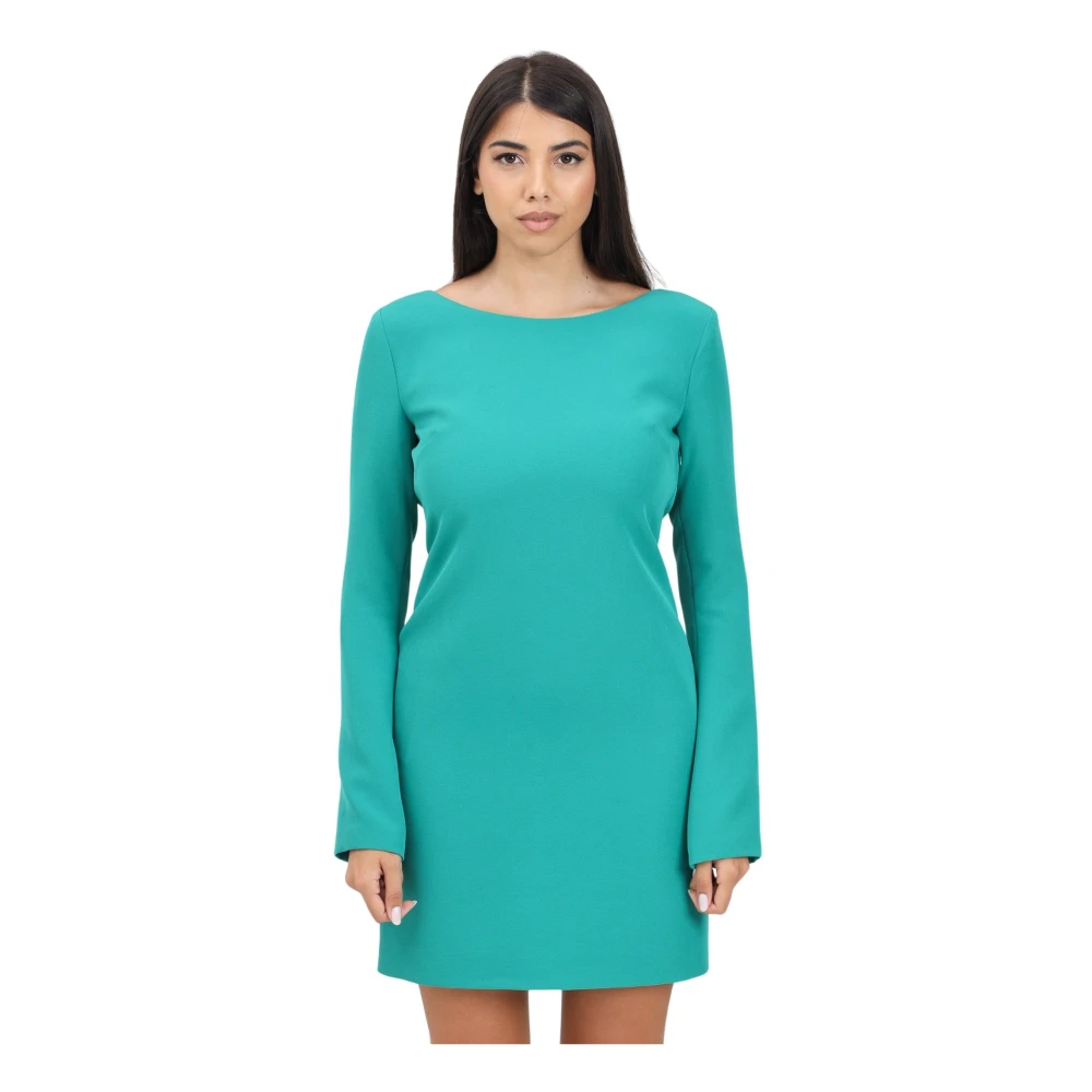 Just Cavalli Korte Groene Jurk met Open Rug Green Dames