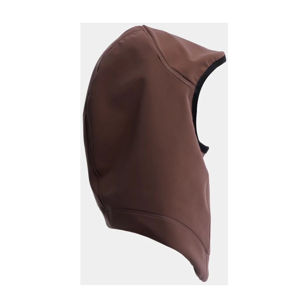 Stutterheim Waterdichte Ski Masker met Nep Bont Brown Unisex