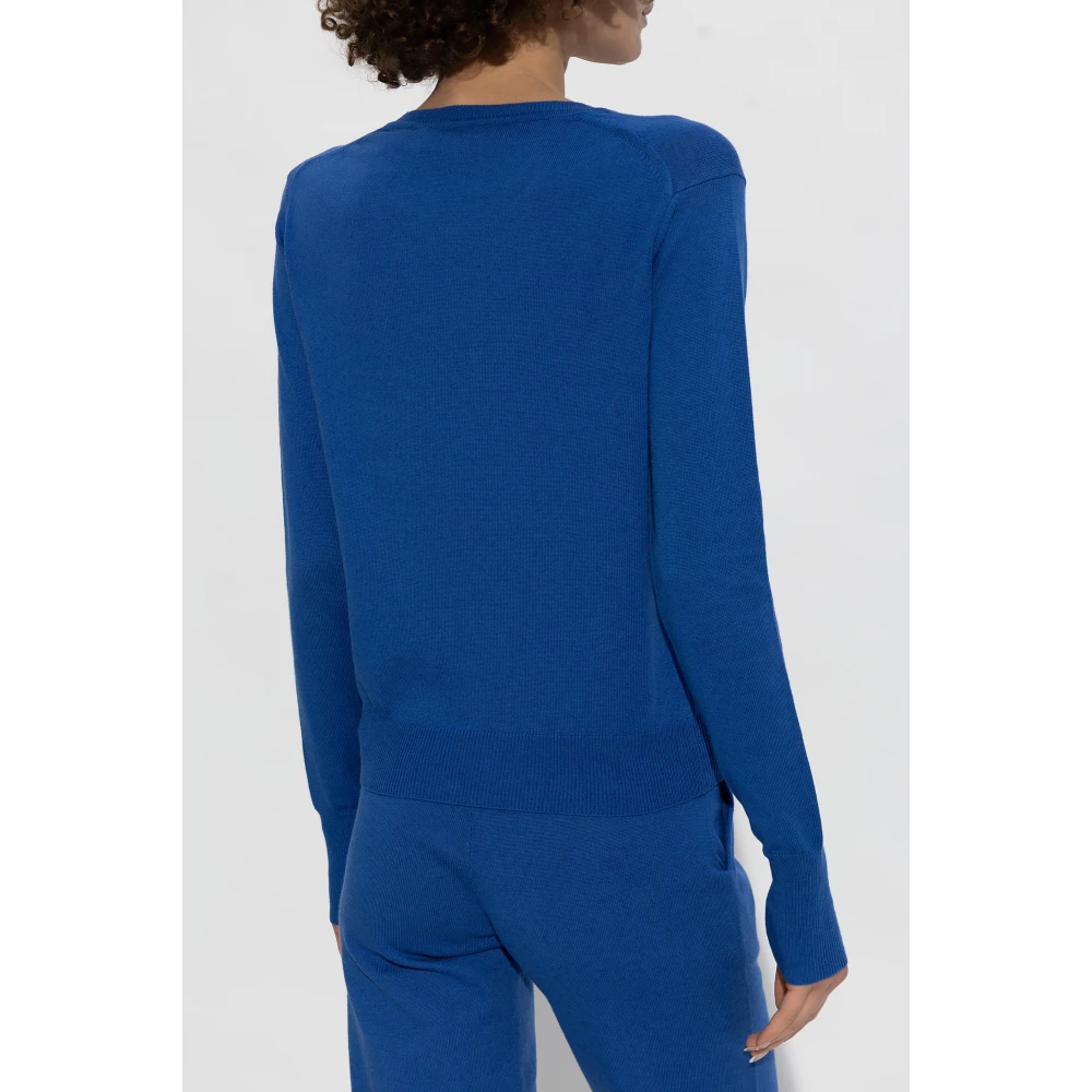 Vivienne Westwood Bea trui met logo Blue Dames