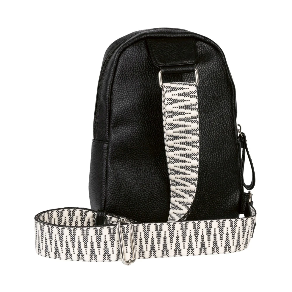 Gabor Zwarte Crossbody Tas voor Vrouwen Black Dames