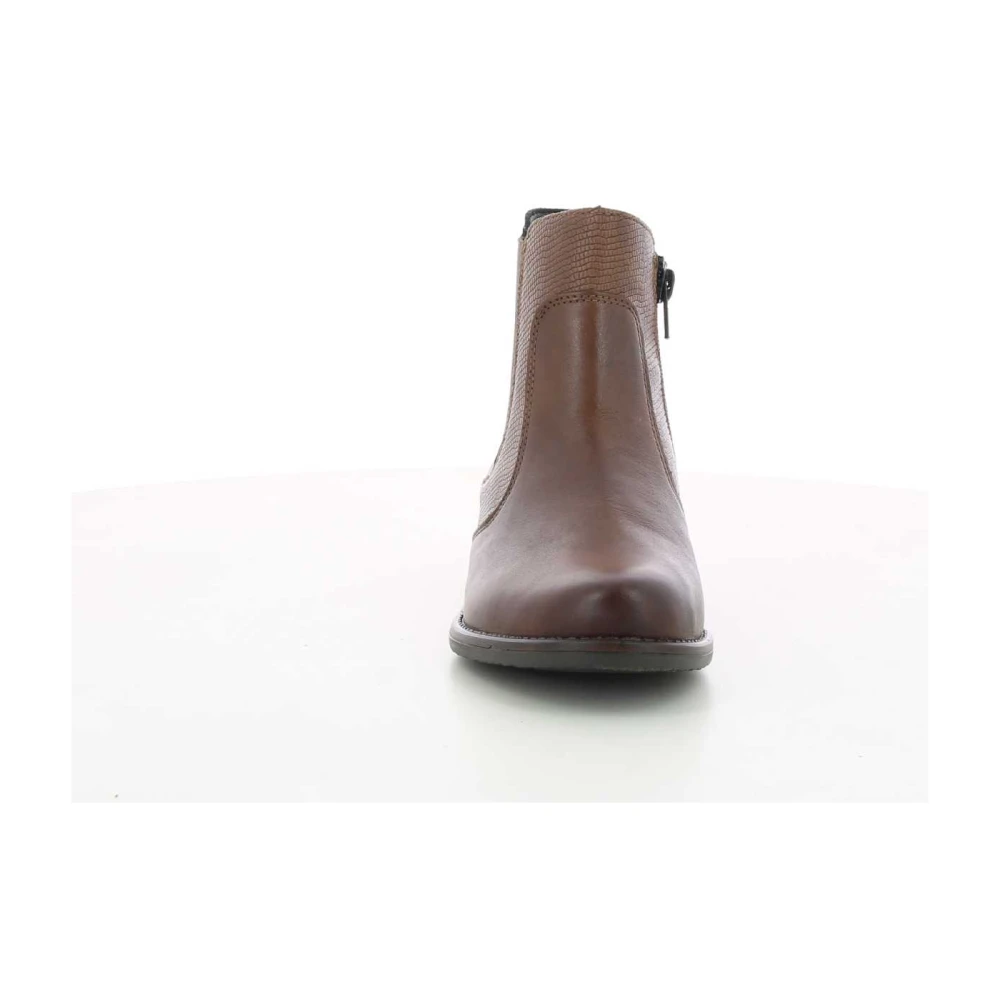 Remonte Damesschoenen Cognac D0F70 Brown Dames