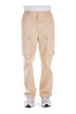 pantalon-jaune-avec-logo