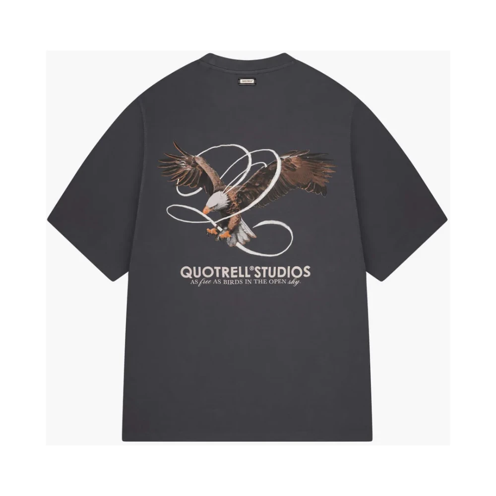 Quotrell - Tops > T-Shirts - Gray - Quotrell - Modalova