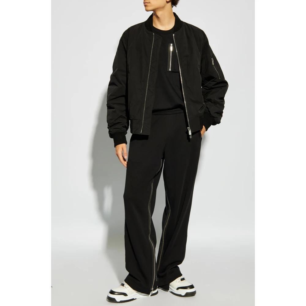 Helmut Lang T-shirt met zakken Black Heren