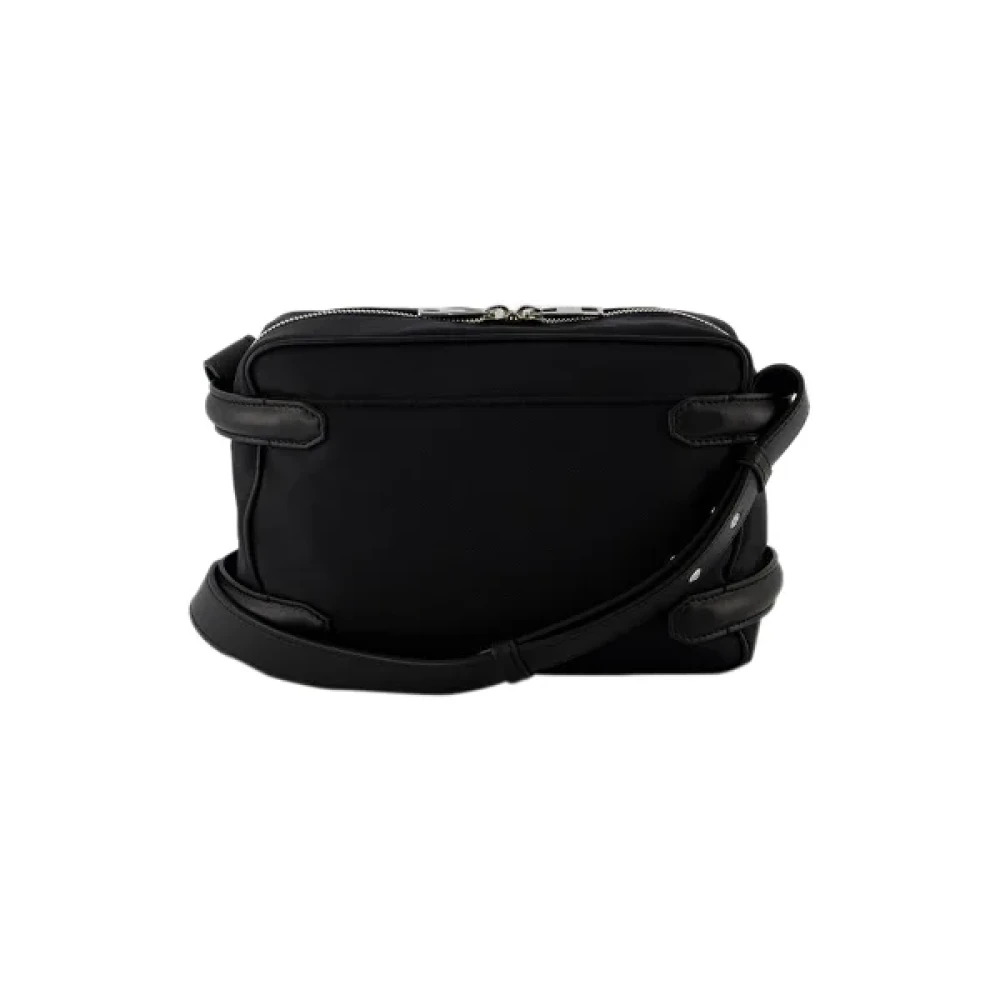 alexander mcqueen Leather crossbody-bags Black Heren