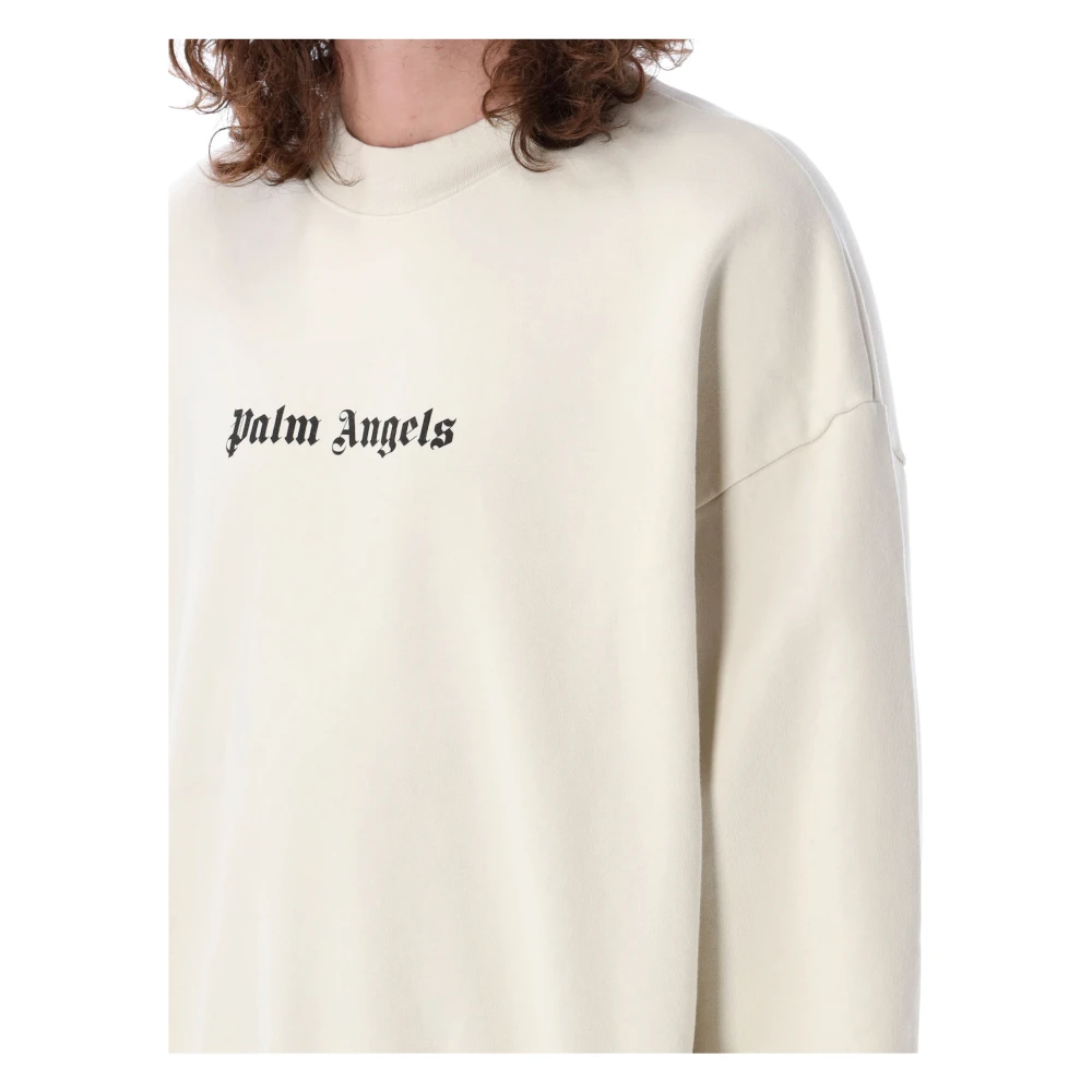 Palm Angels Sweatshirts White Heren