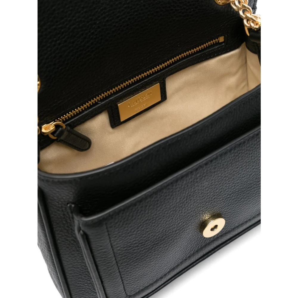 Ralph Lauren Bradley SM Schoudertas Black Dames