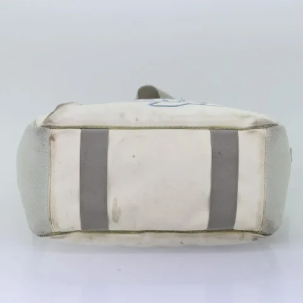 Chanel Vintage Pre-owned Nylon totes White Dames