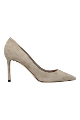 gray-leather-high-heel-pumps