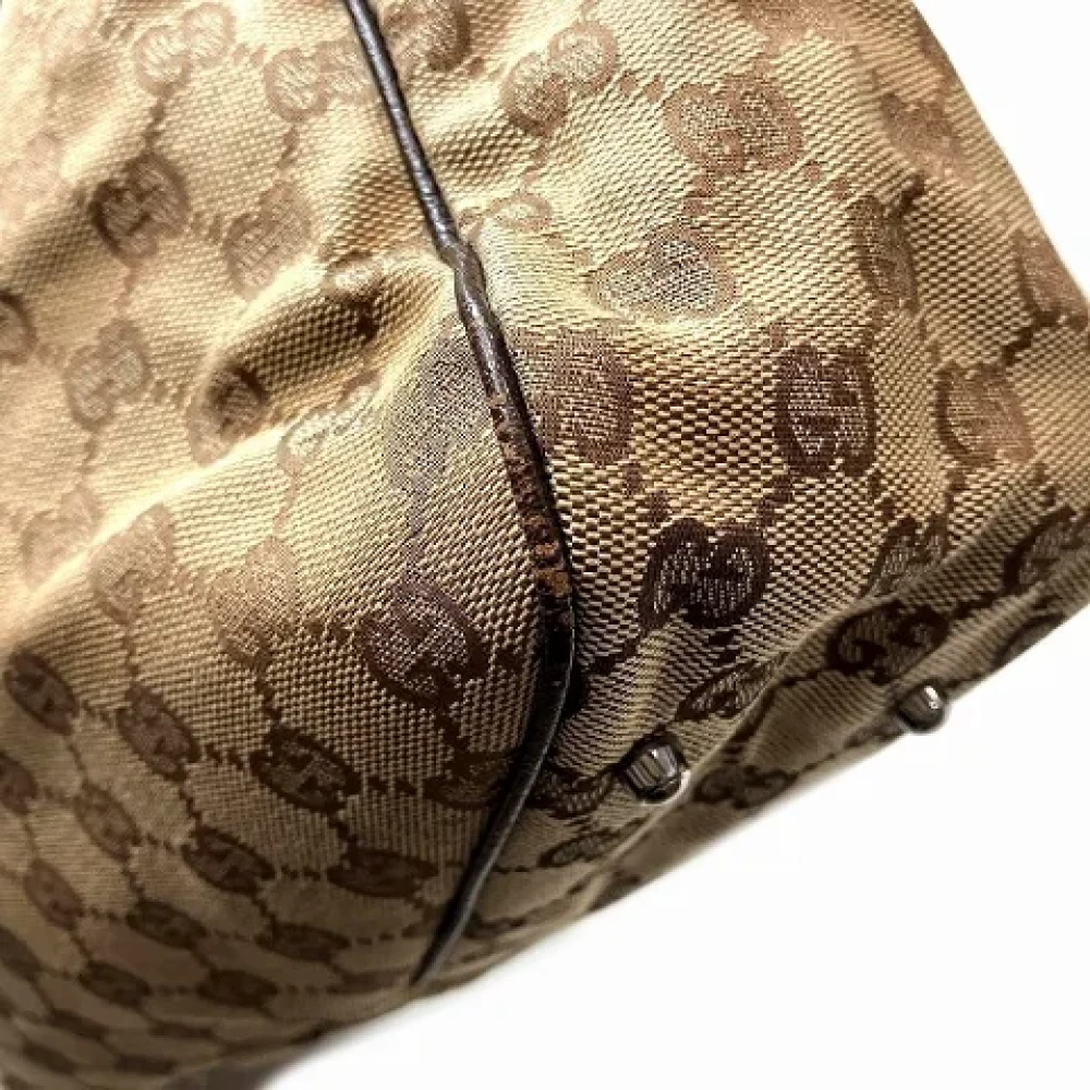Gucci Vintage Pre-owned Canvas totes Brown Dames