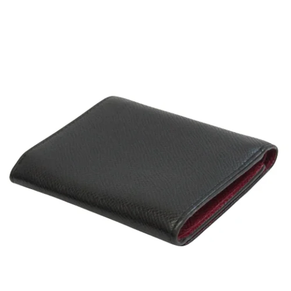 Bally Pre-owned Leather wallets Black Dames