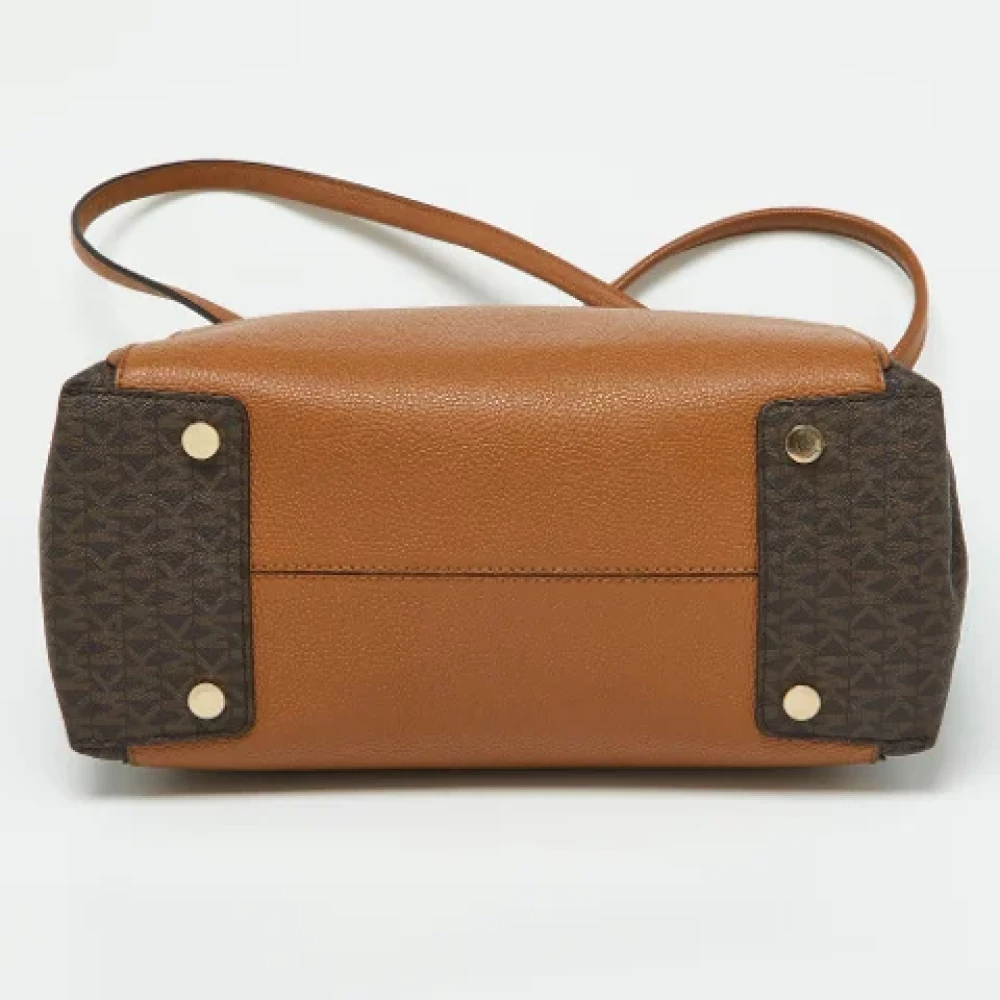 Michael Kors Pre-owned Leather shoulder-bags Brown Dames