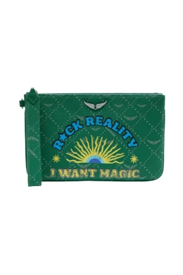 Z Pouch Monogram Clutch
