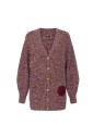 bordeaux-cream-mottled-cardigan