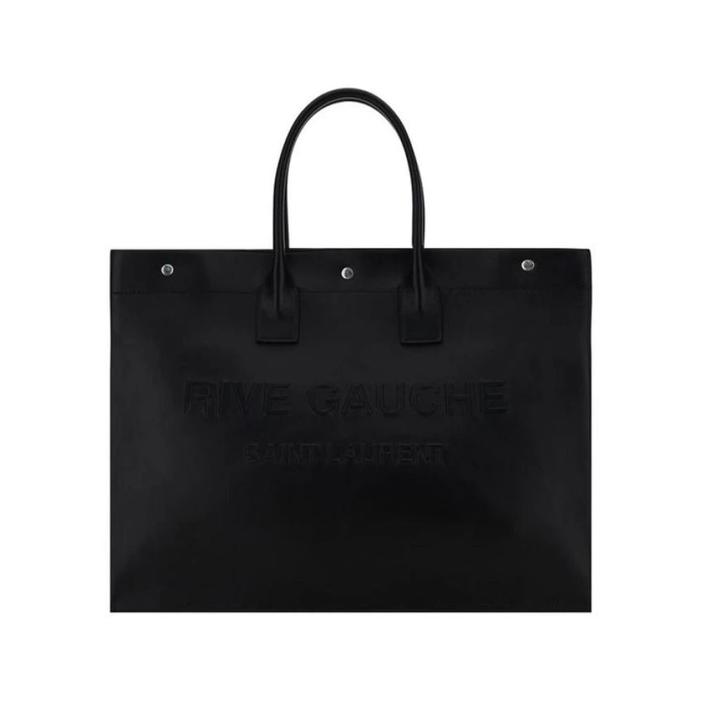 Saint Laurent Elegante Noé Tote Handtas met Ritsvak Black Heren