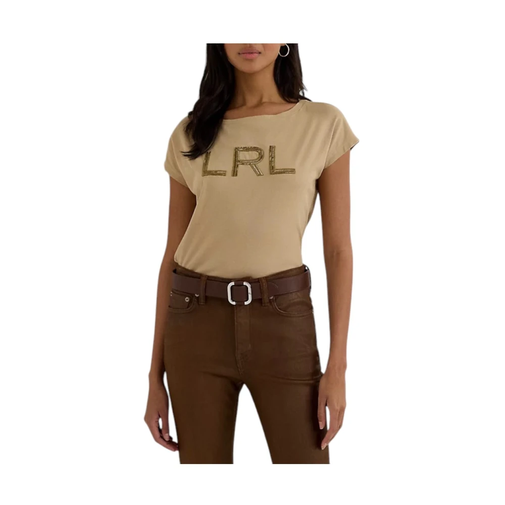 Ralph Lauren T-shirt Beige Dames