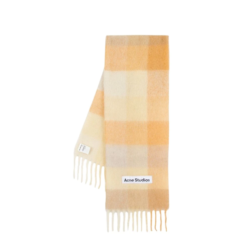 Acne Studios Wol Multi-Kleur Vally Sjaal Multicolor Unisex