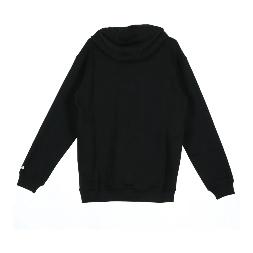 Fila Klassieke Logo Hoody in Zwart Black Heren