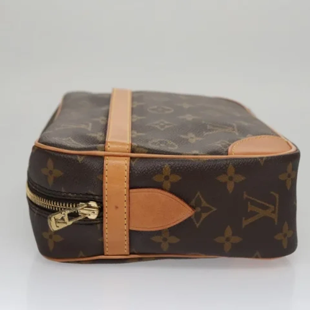 Louis Vuitton Vintage Pre-owned Canvas clutches Brown Dames