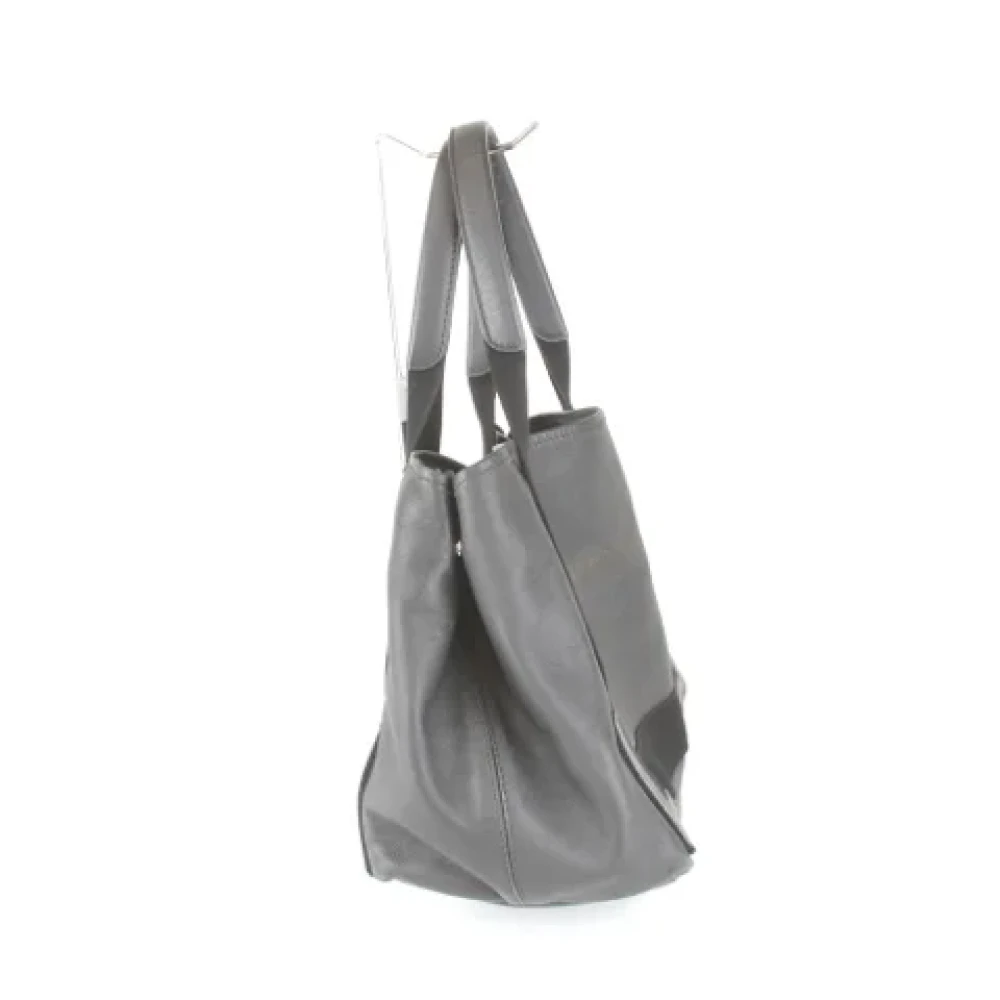 Balenciaga Vintage Pre-owned Leather balenciaga-bags Gray Dames