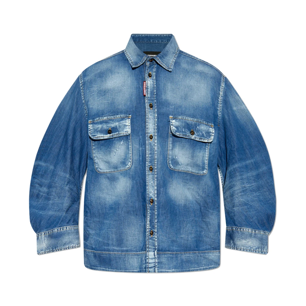 Dsquared2 Women's Blue Denim Jackets, S, Denim Jacket
