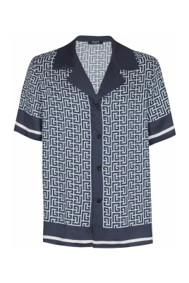 Monogrammerad pyjamaskjorta