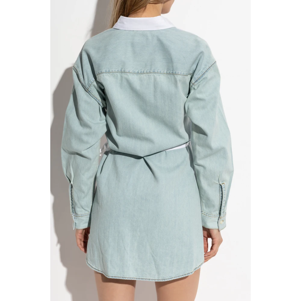 Diesel Jurk D-Elphi-Den White Dames