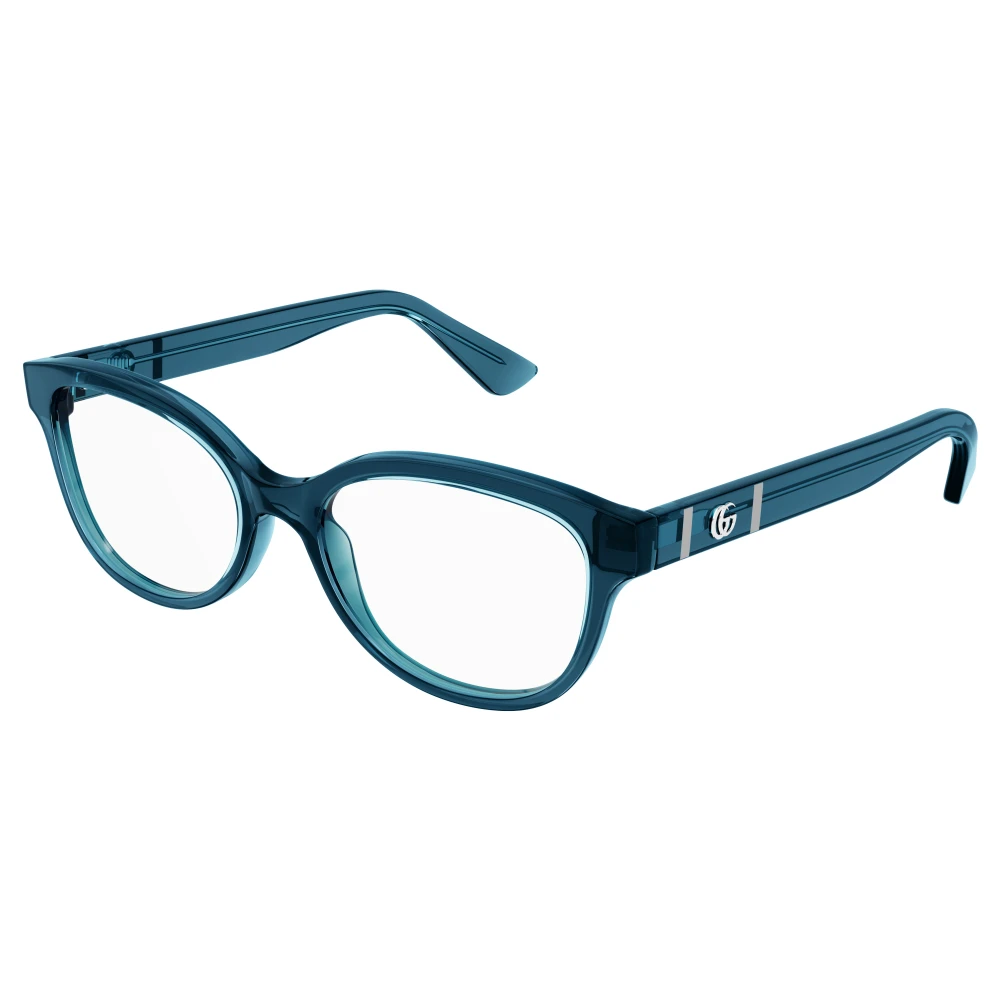 Gucci Blue Eyewear Frames Blue, Unisex