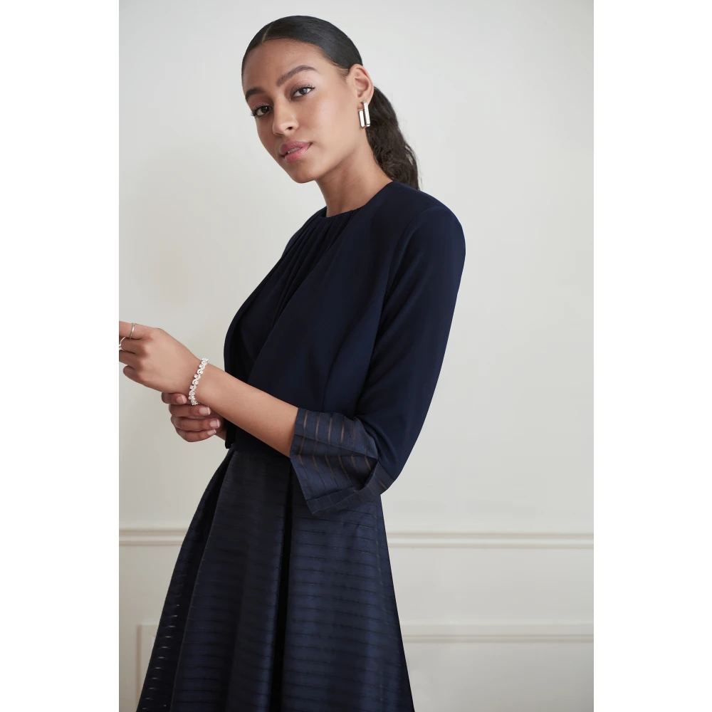 Joseph Ribkoff Elegante Gebreide Vest Blue Dames