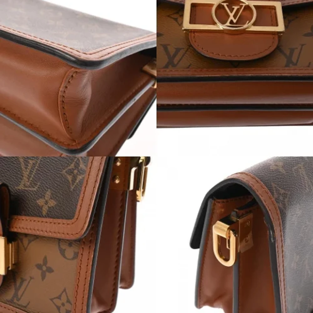 Louis Vuitton Vintage Pre-owned Canvas clutches Brown Dames