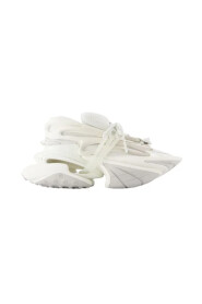 Weiße Ledersneaker