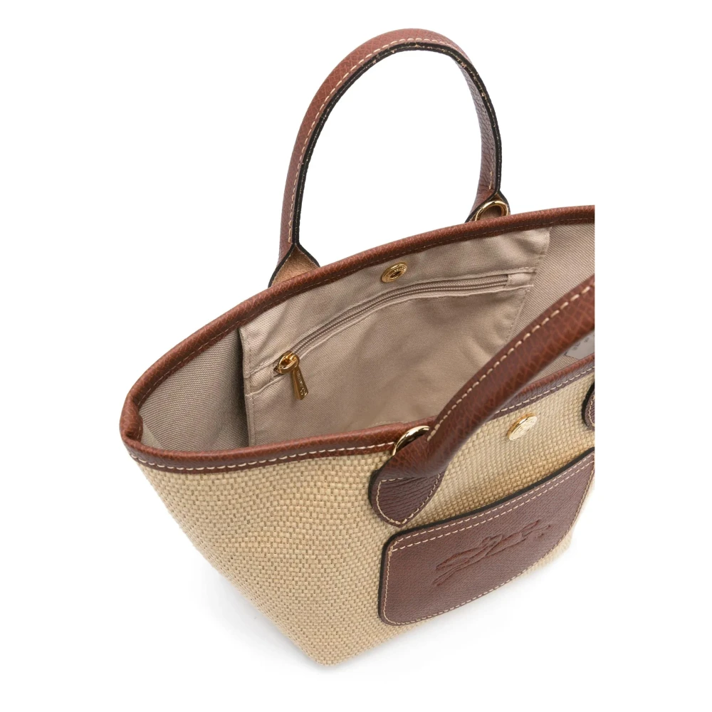 Longchamp Opvouwbare Mandtas in Bruin Beige Dames
