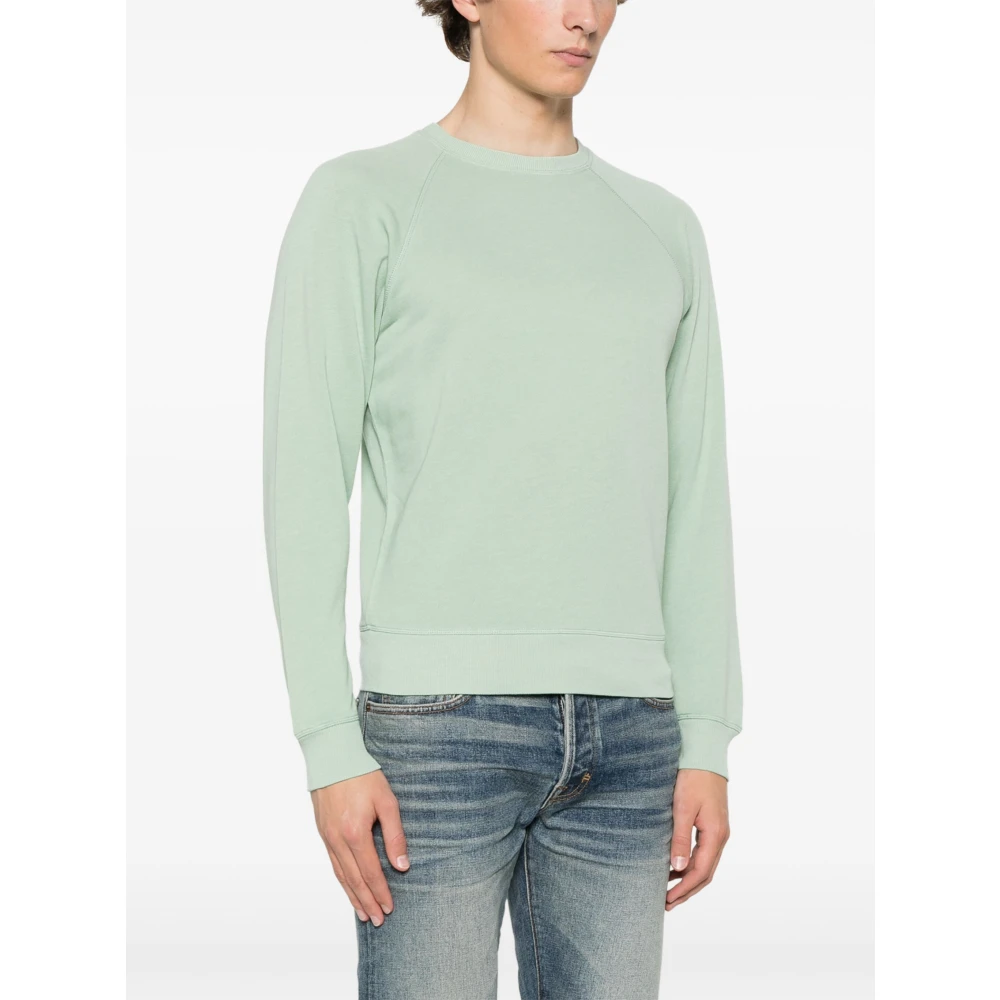 Tom Ford Katoenmix sweatshirt Green Heren