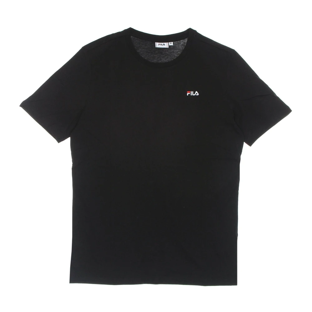 Fila Zwarte Heren Crew Neck T-shirt Black Heren