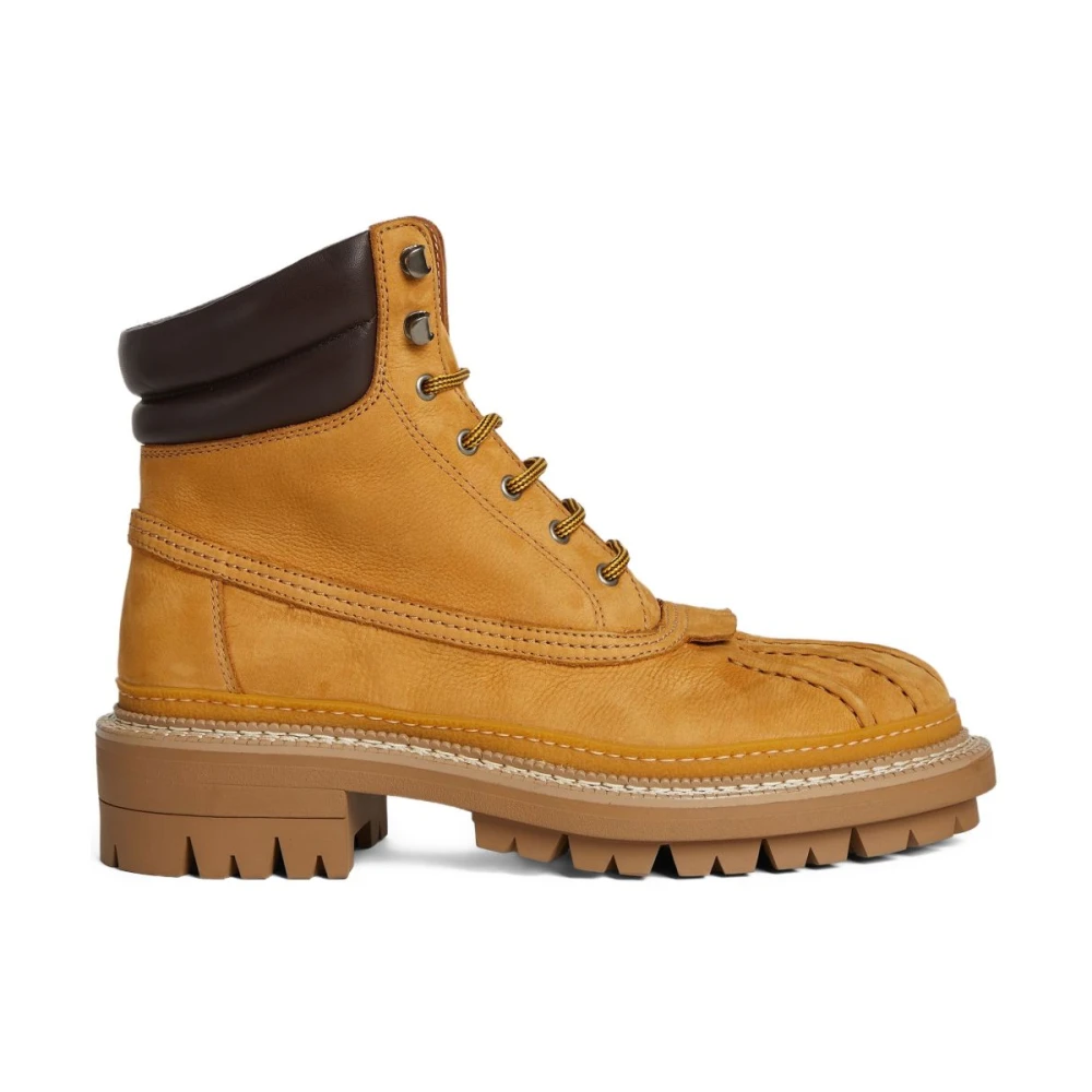 Dsquared2 Men's Brown Flat Shoes