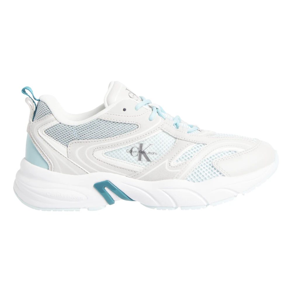 Calvin Klein Women's White `S Trainers - Sneakers - 6 Uk - Shoes