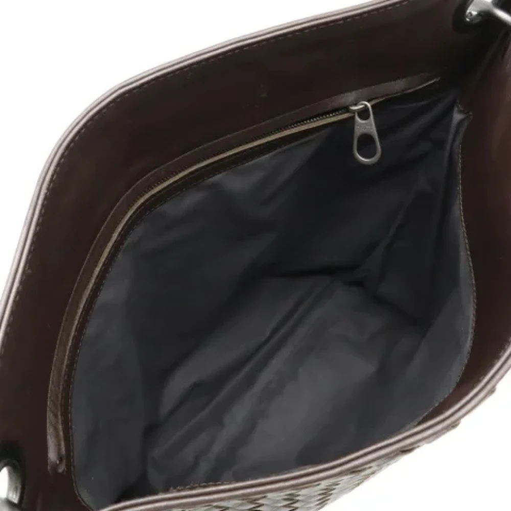 Bottega Veneta Vintage Pre-owned Leather shoulder-bags Black Dames