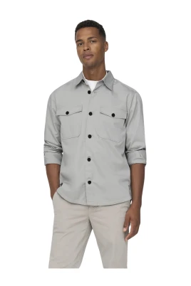 Milo Over Mercerized Twill Långärmad