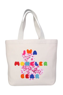 Canvas toteväska med digital grafik
