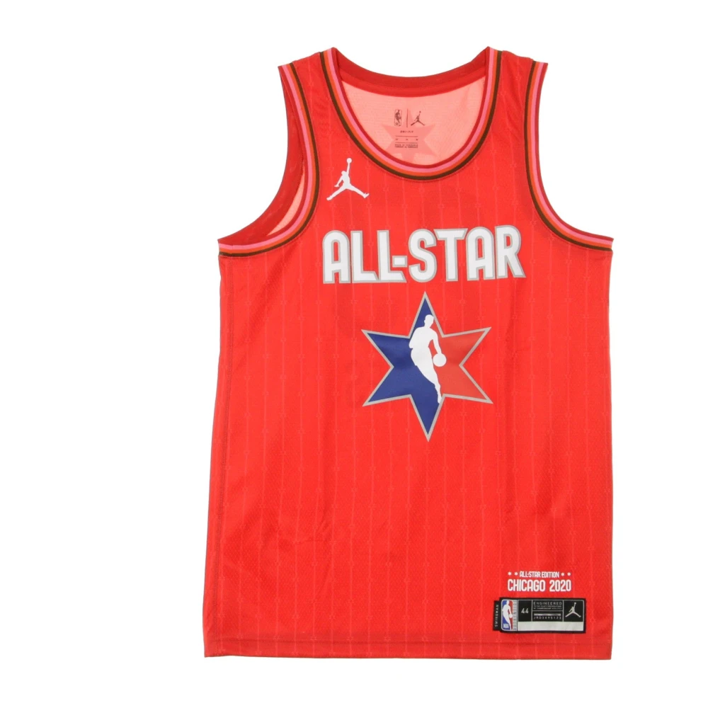 Jordan LeBron James Basketbal Tanktop Red Heren