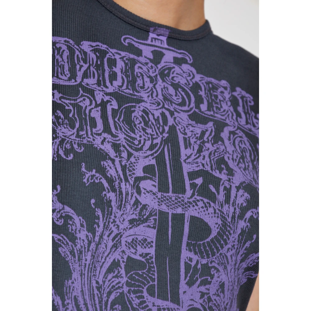 Diesel Top T-Ele-Long-P1 Gray Dames